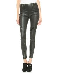 Alexander Wang T By Stretch Leather Leggings