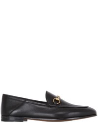 Gucci 10mm Brixton Leather Loafers
