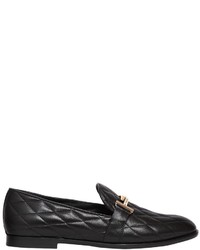 Tod's 10mm Double T Quilted Leather Loafers
