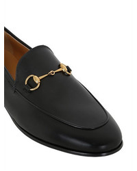 Gucci 10mm Jordan Leather Loafers