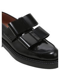 Marni 40mm Bows Leather Loafers