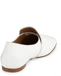 The Row Alys Leather Slipper Flat