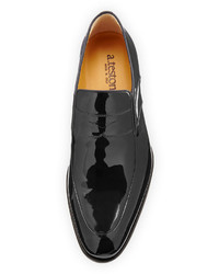 a. testoni Atestoni Patent Leather Loafer