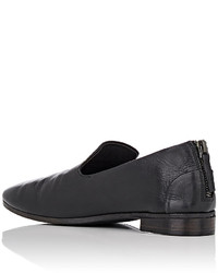 Marsèll Back Zip Leather Loafers