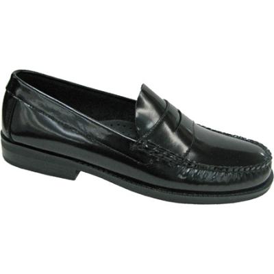 Bass Casell Black Leather Penny Loafers, $58 | Shoebuy | Lookastic