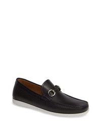 Magnanni Beasley Perforated Moc Toe Bit Loafer