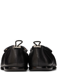 Dries Van Noten Black Adjustable Loafers