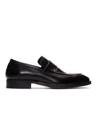 Paul Smith Black And Red Ridley Loafers