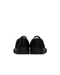 Marine Serre Black Babouche Loafers