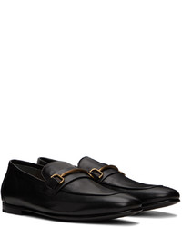 Dunhill Black Chiltern Loafers