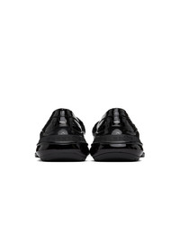Maison Margiela Black Croc Airbag Loafers