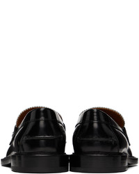 Burberry Black Croftwood Penny Loafers