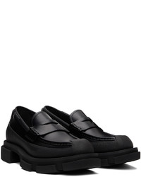 Both Black Gao Loafers