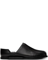 A-Cold-Wall* Black Geometric Loafers