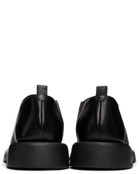 Marsèll Black Gomme Pantofola Loafers