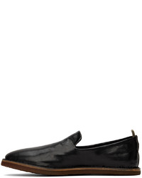 Officine Creative Black Hancock 001 Loafers