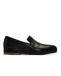 Feit Black Hand Sewn Leather Loafers