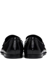 Dolce & Gabbana Black Hardware Loafers