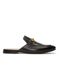 Gucci Black Kings Slip On Loafers
