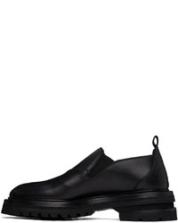 ADYAR Black Lazy Loafers