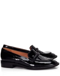 Robert Clergerie Black Leather Jokal Loafers