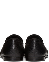 Junya Watanabe Black Leather Loafers