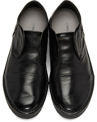 Marsèll Black Leather Loafers