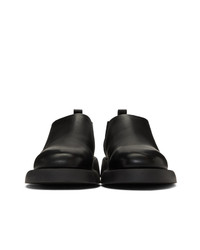 Marsèll Black Leather Loafers