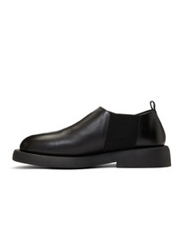 Marsèll Black Leather Loafers