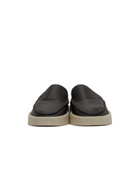 Fear Of God Black Leather Loafers