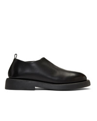 Marsèll Black Leather Loafers