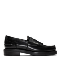 Our Legacy Black Leather Loafers