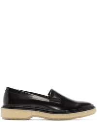 ADIEU Black Leather Type 58 Loafers