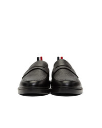 Thom Browne Black Lightweight Sole Penny Loafers