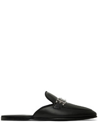 Dolce & Gabbana Black Logo Loafers