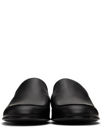 Gianvito Rossi Black Marcello Torino Loafers