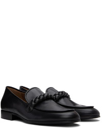 Gianvito Rossi Black Massimo Loafers