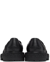 Versace Black Medusa Biggie Loafers