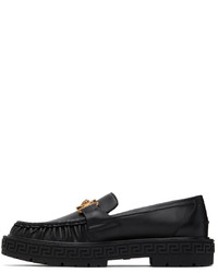 Versace Black Medusa Biggie Loafers