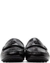 Versace Black Medusa Loafers