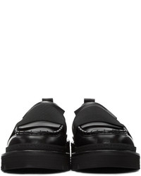 MSGM Black Ms Gore Loafers