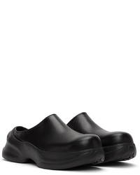 Wooyoungmi Black Mule Loafers