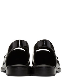 Opening Ceremony Black Patent Betty Loafers