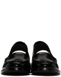 Opening Ceremony Black Patent Betty Loafers