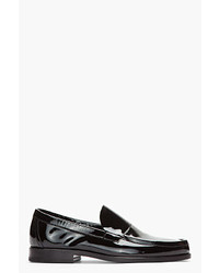 Pierre Hardy Black Patent Leather 910 Loafers
