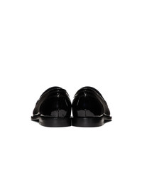 Balmain Black Patent Michl Loafers