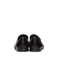 Dunhill Black Soft Chiltern Loafers