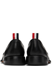 Thom Browne Black Soft Penny Loafers