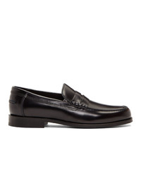 Ps By Paul Smith Black Teddy Loafers