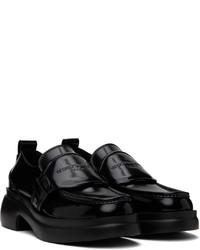 Wooyoungmi Black Vamp Loafers